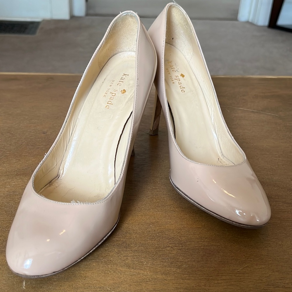 Tan, size 8 Kate Spade heels!